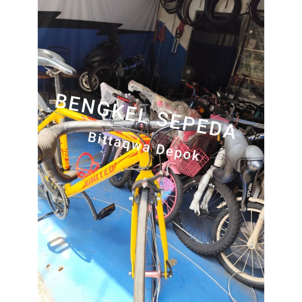 Dropbar OXO Oversize Original Bekas | BENGKEL SEPEDA BITTAQWA DEPOK