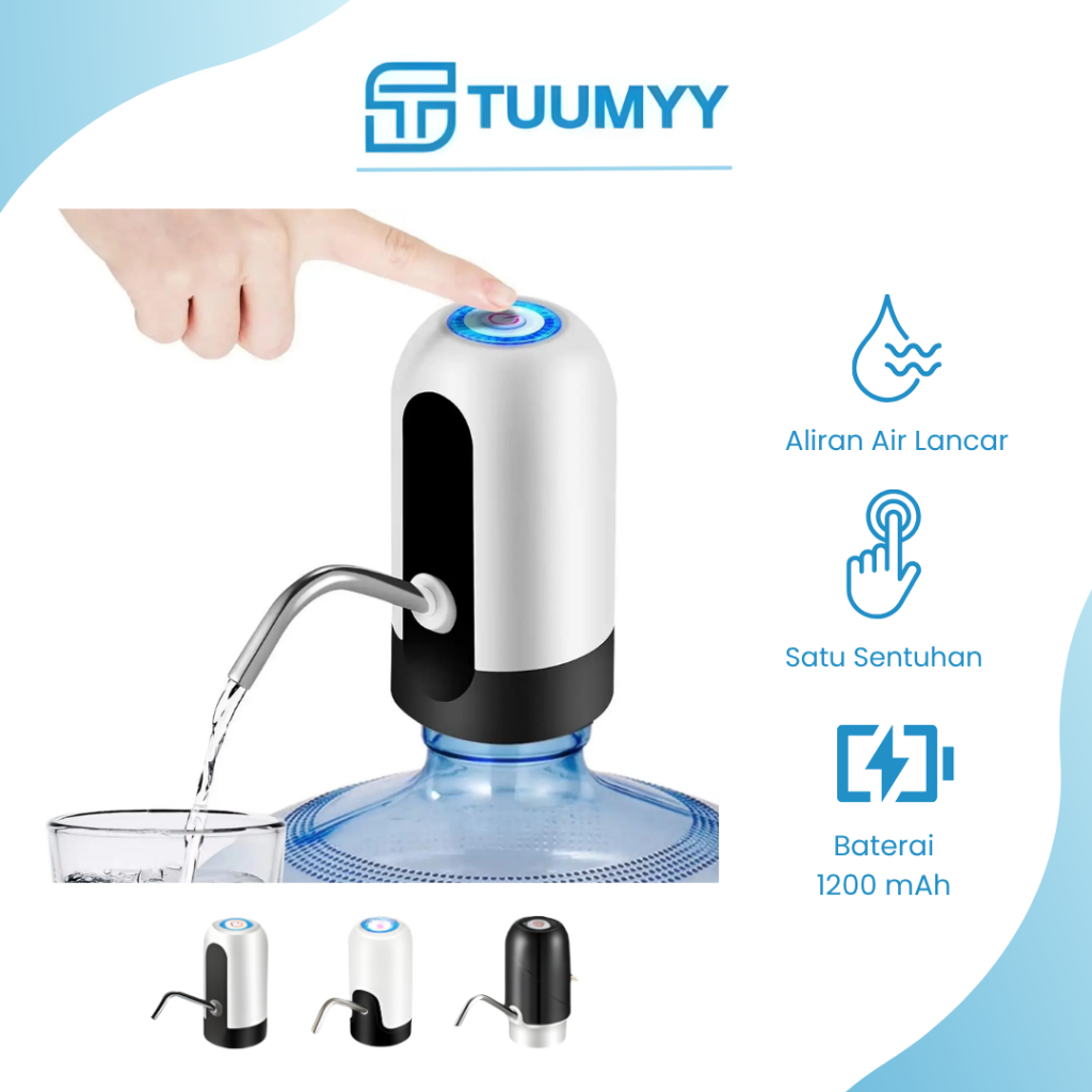 ( TUUMYY ) Pompa Galon Elektrik Dispenser Air Galon Charge DISPENSER USB