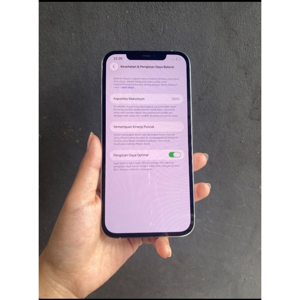 iphone 12 Pro Max 128GB Silver Inter