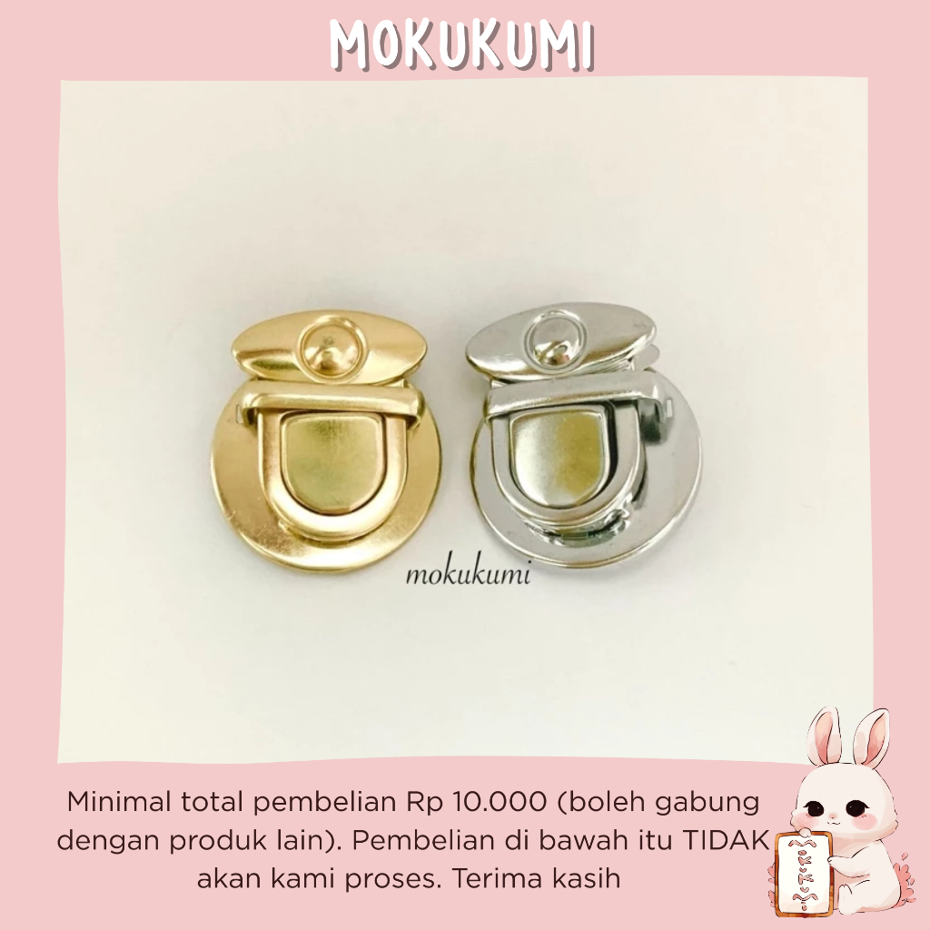 kunci slot sodok kecil tas