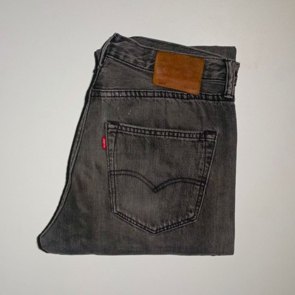 501 grey jeans second