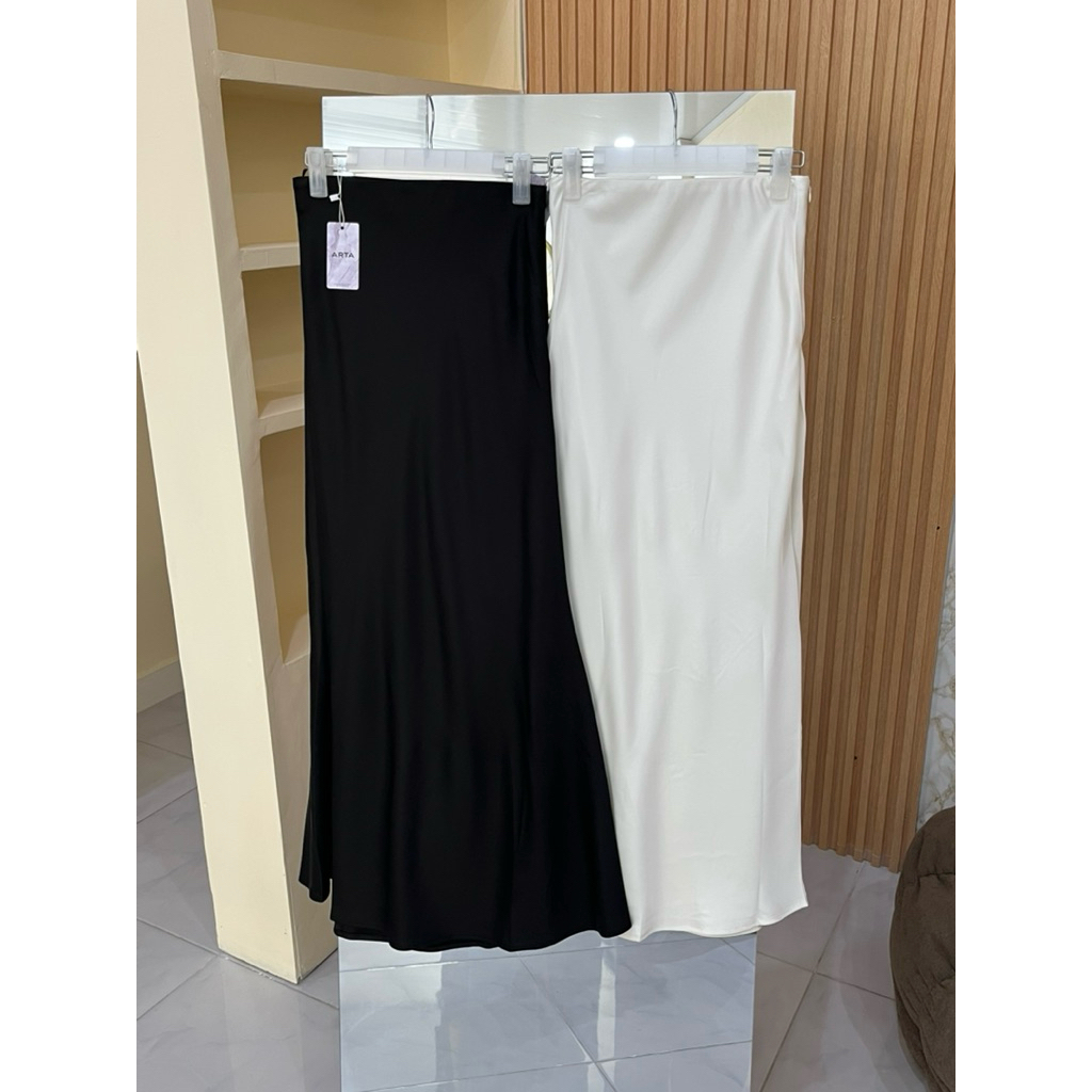 Satin Silk Skirt