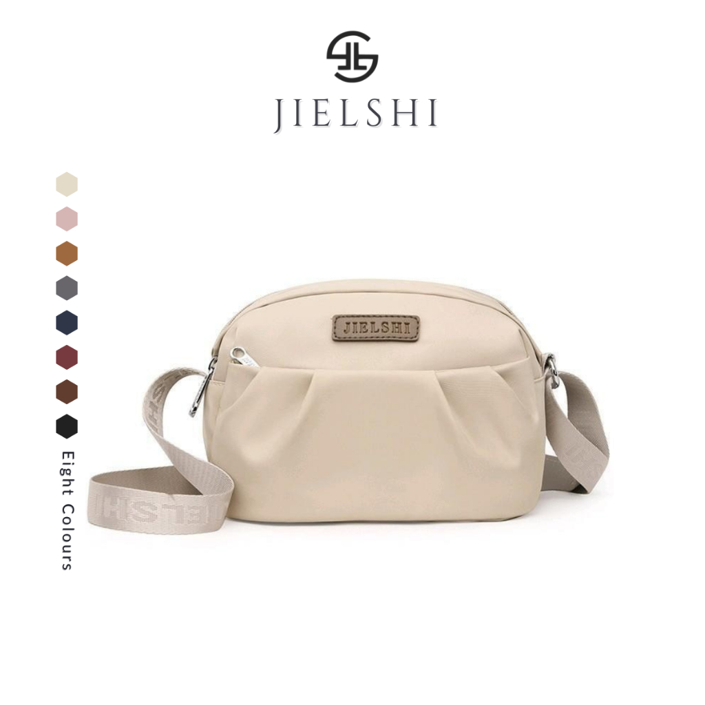 JIELSHI Selempang ILONA -  3288 # Tas Selempang Wanita - Slingbag Wanita Bahan Parasut Premium