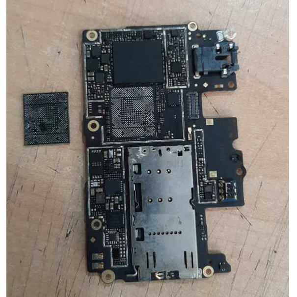 Mesin Oppo R7s  IC copot bahan servis