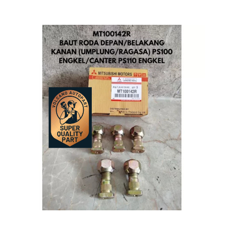 Baut Roda Engkel Ban ps100/ps110 Canter Engkel MT100141L
