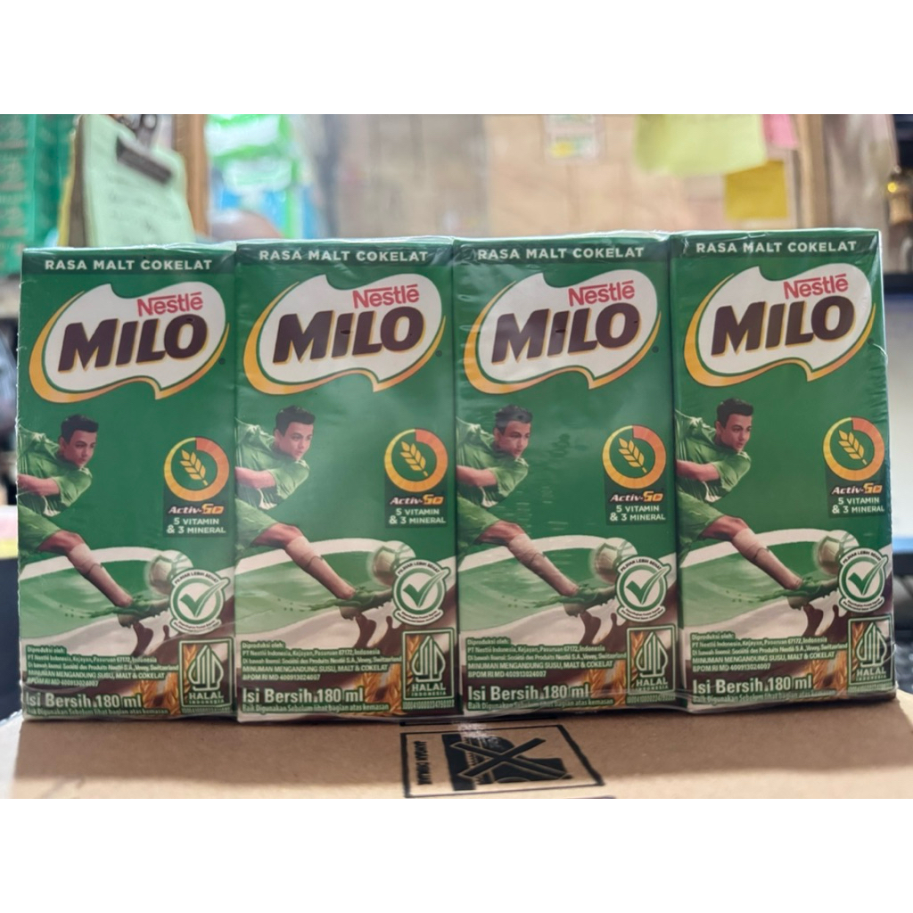 Milo UHT 180ml @ 36 pcs  / 1 dus