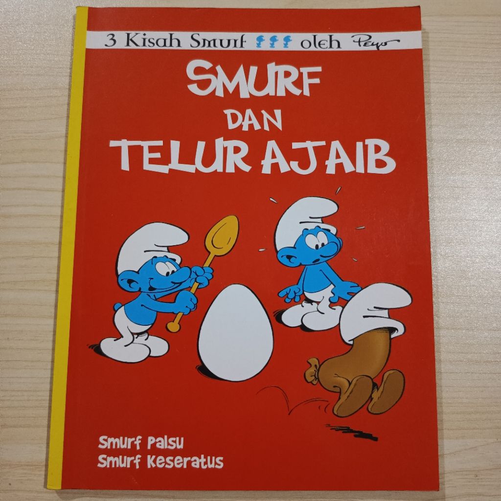 Komik 3 Kisah Smurf dan Telur Ajaib