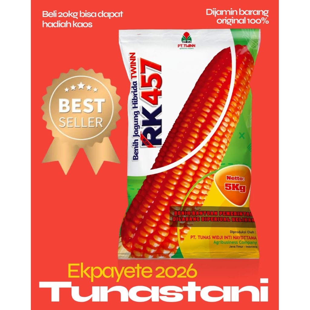 Benih Jagung HIBRIDA RK 457 5kg