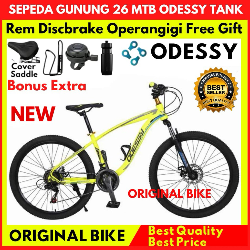 Sepeda Gunung 26 MTB ODESSY TANK Terbaru