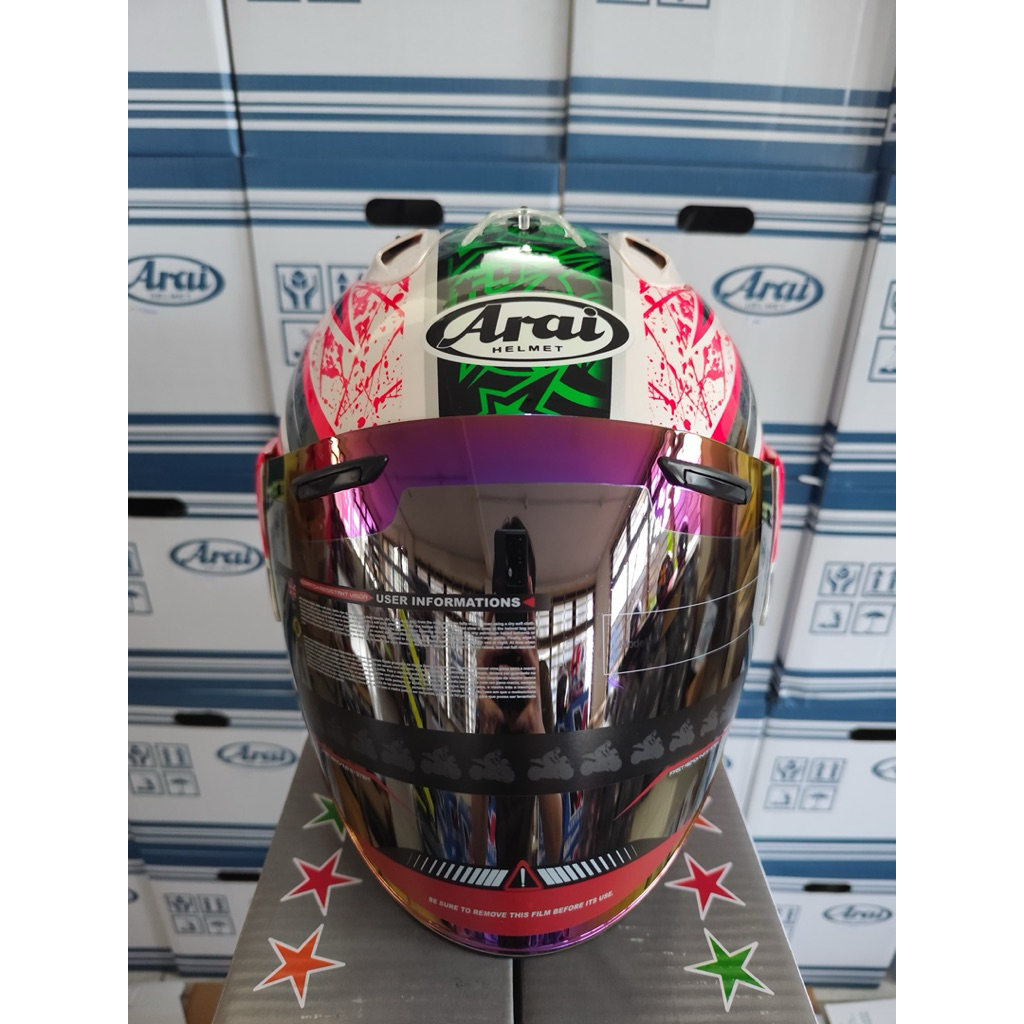 Helm arai super copy 1:1 motif nicky hayden