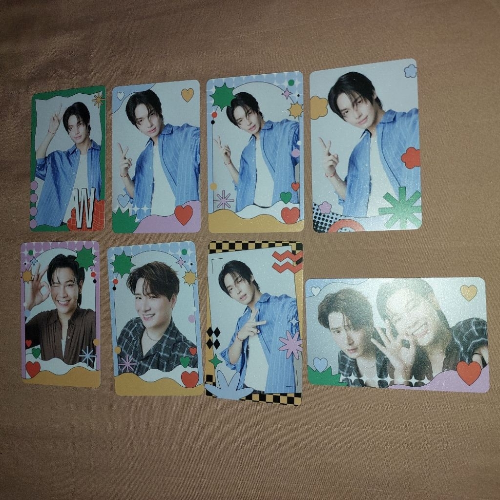 [READY SHARING] Official Mesmerizing Photocard GMMTV Boys FANIVAL win metawin, singkit singto krist