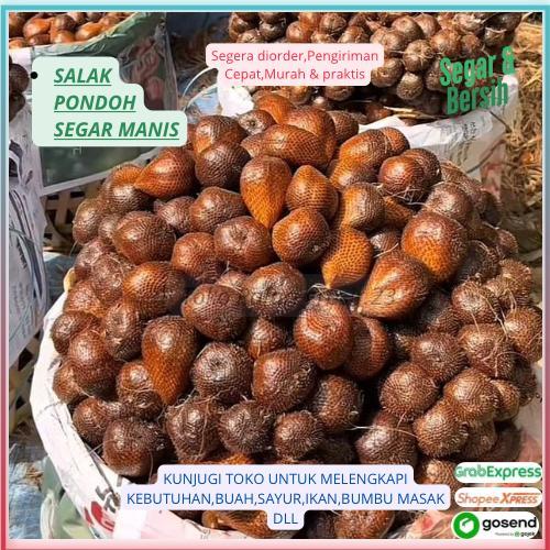 Salak Pondoh Segar,Salak Pondoh Manis,Salak Pondoh Perkilo,Salak Pondoh pasar online makassar,salak 