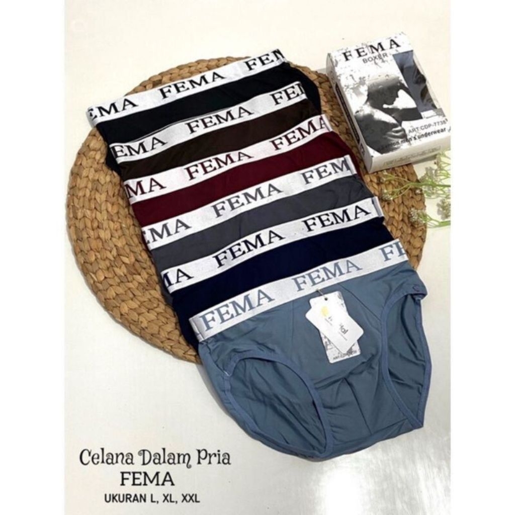 KODE A| CD COWOK/CELANA DALAM PRIA FEMA PREMIUM
