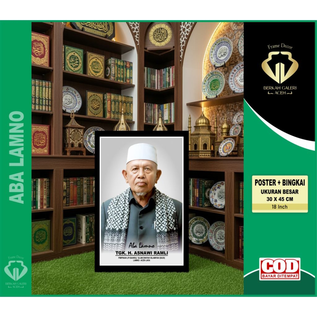 POSTER ULAMA ACEH / ABA ASNAWI