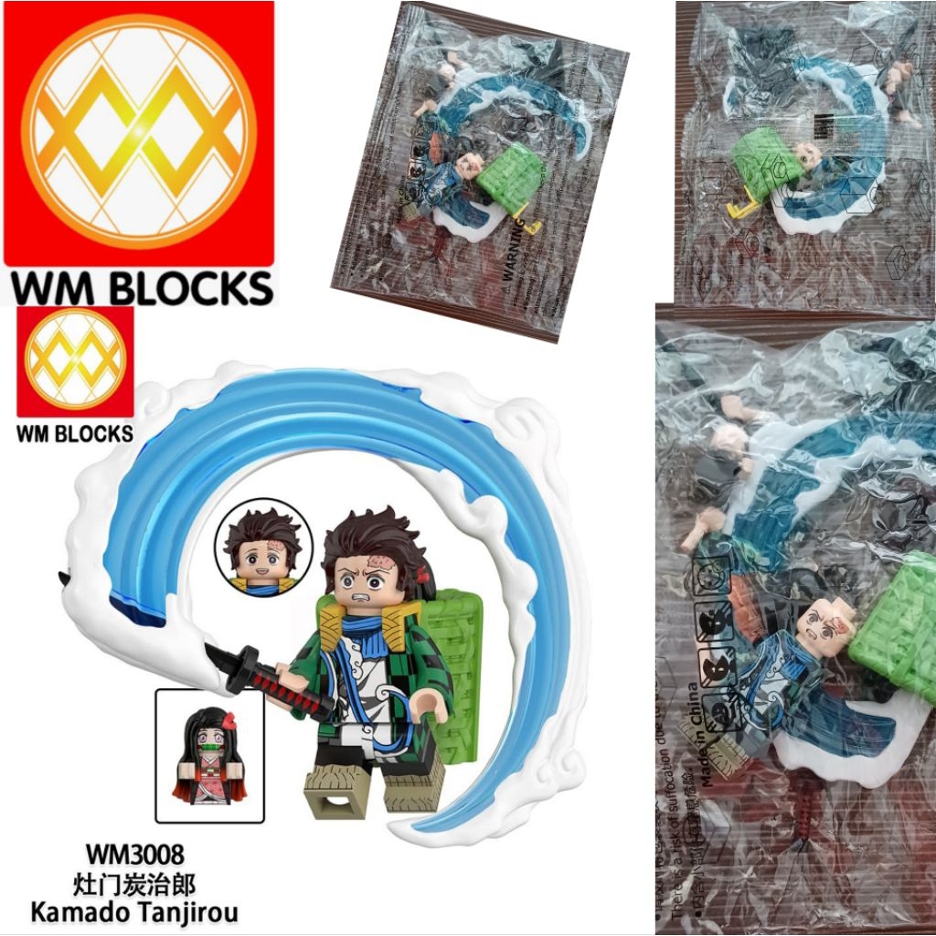 WM Blocks Demon Slayer, Tanjiro tebasan permukaan air