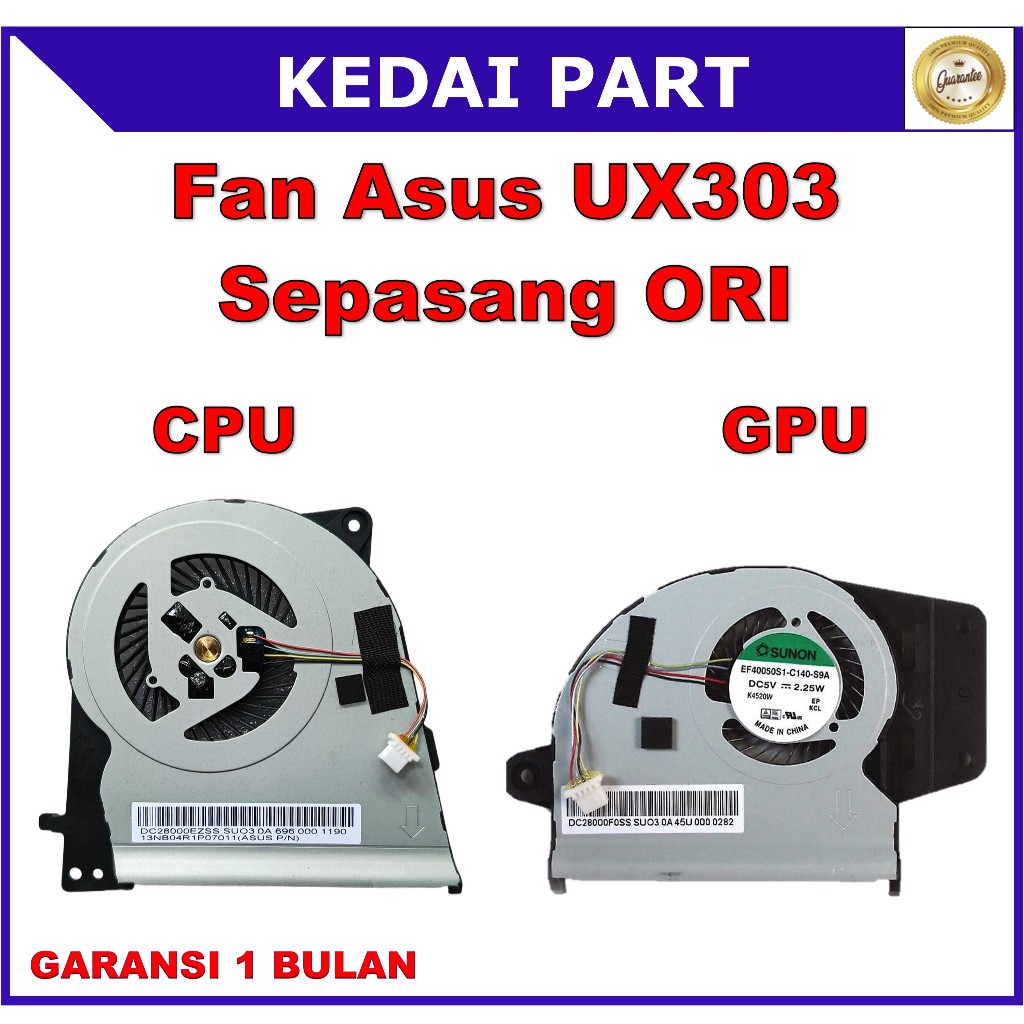 Fan Asus UX303 UX303L U303 UX303LA UX303LN UX303UB ORI