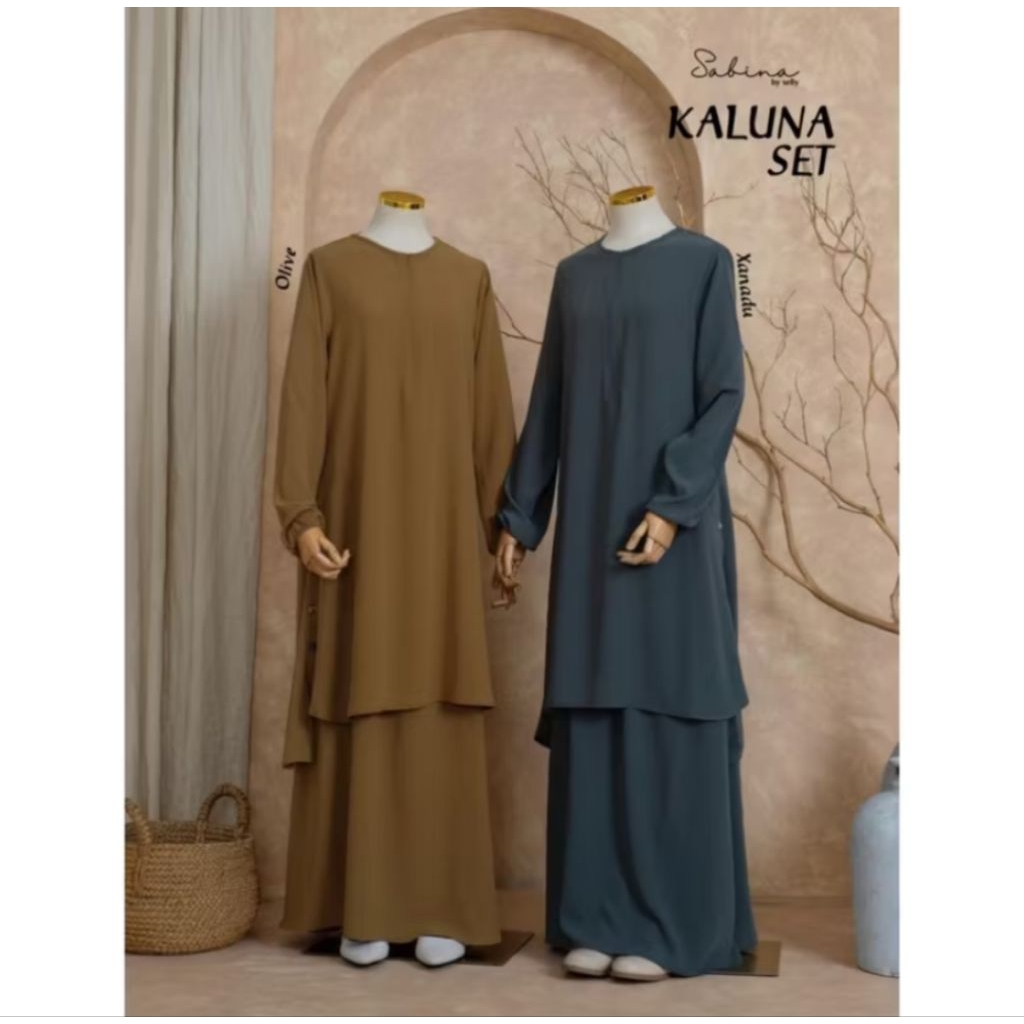 KALUNA DRESS/KALUNA/SABINA BY SELLY/GAMIS SABINA BY SELLY/