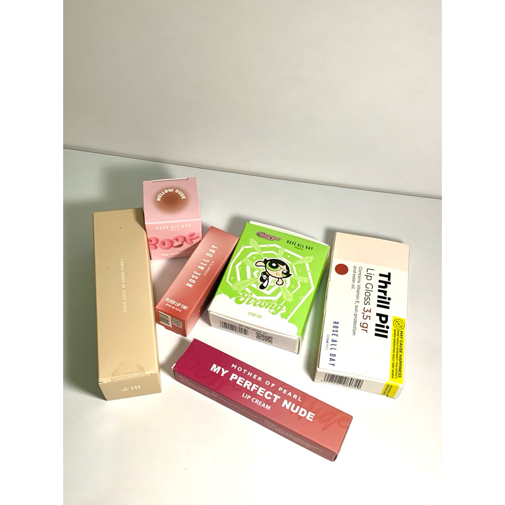 [CLEARANCE SALE] Makeup Local Brand | Preloved Makeup | Lip Tint Lip Cream Lip Stain | BLP Face Base
