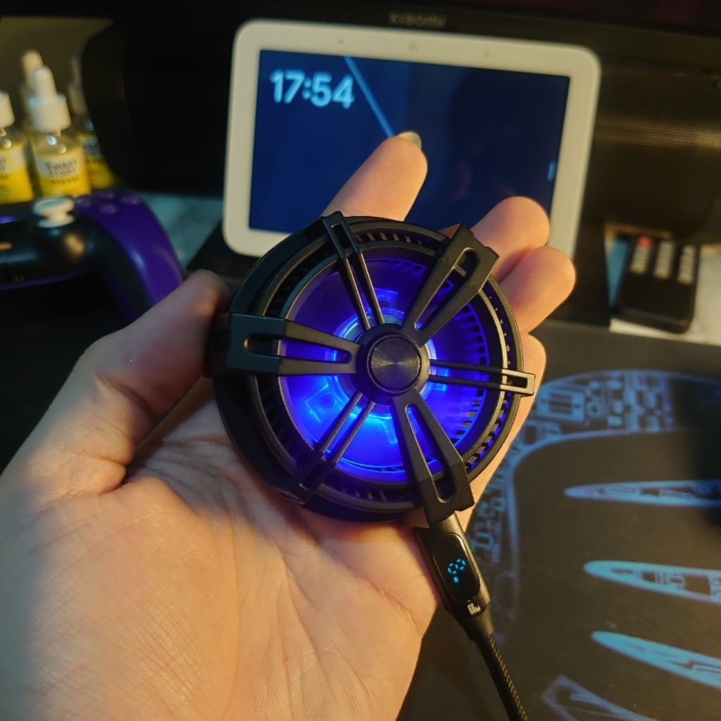 Funcooler X12 Fan Cooler Magnetic Pendingin HP Smartphone Tablet