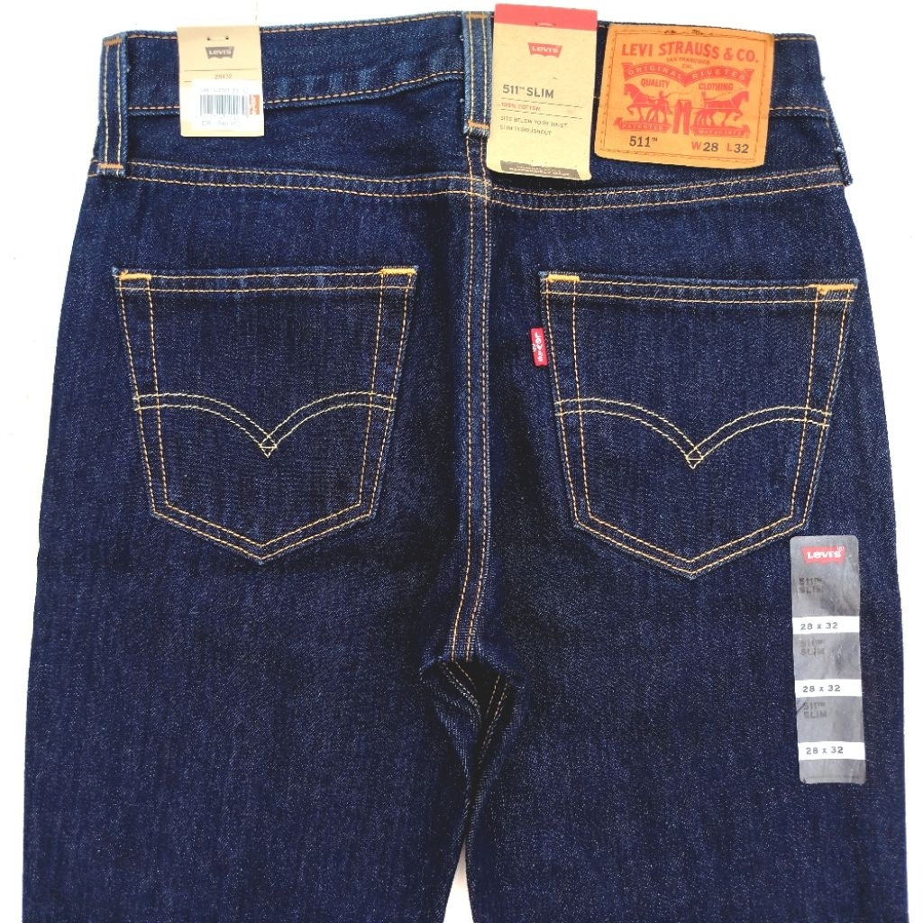 Lvs 511 Rinse Denim Slim Fit Jeans