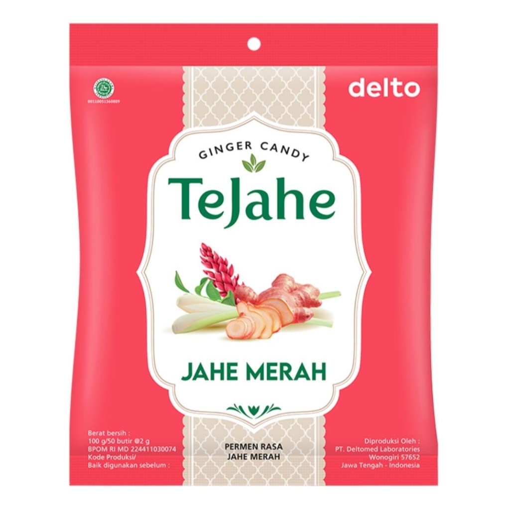 TeJahe Permen Jahe Merah 100 g