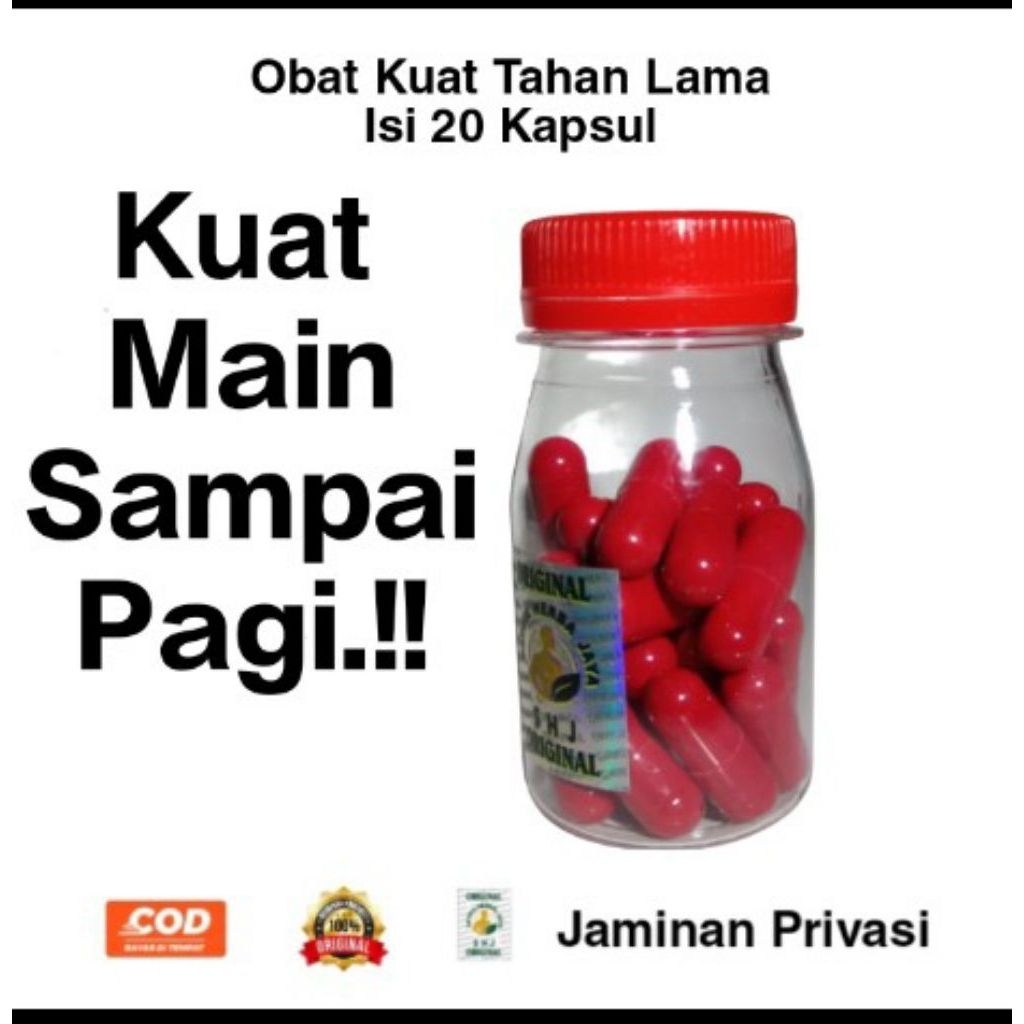 Kapsul Herbal Satria Herba Jaya Original Kuat Tahan Lama Top Rotan Isi 20