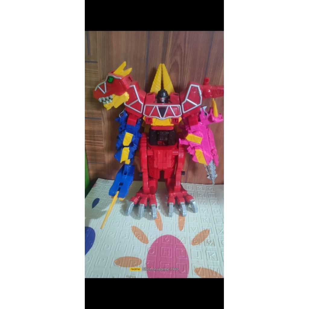 dx megazord kyoryuzuin dino chager bandai