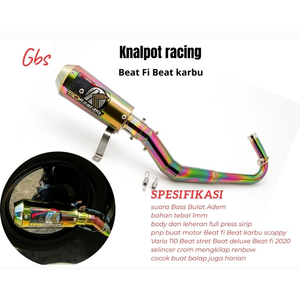 knalpot Copy kawahara beat karbu beat f1 scoppy karbu scoppy f1