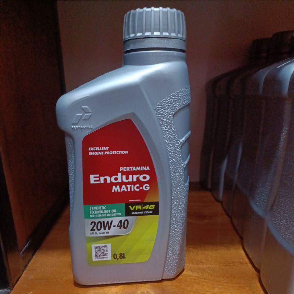 Enduro matic G 800ml 20/40 Sintetic Oli Khusus Matik 115-160cc