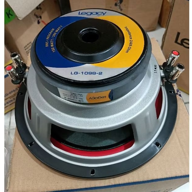 speaker legacy 10 inc type LG-1098-2 300W/8OHM SUBWOOFER