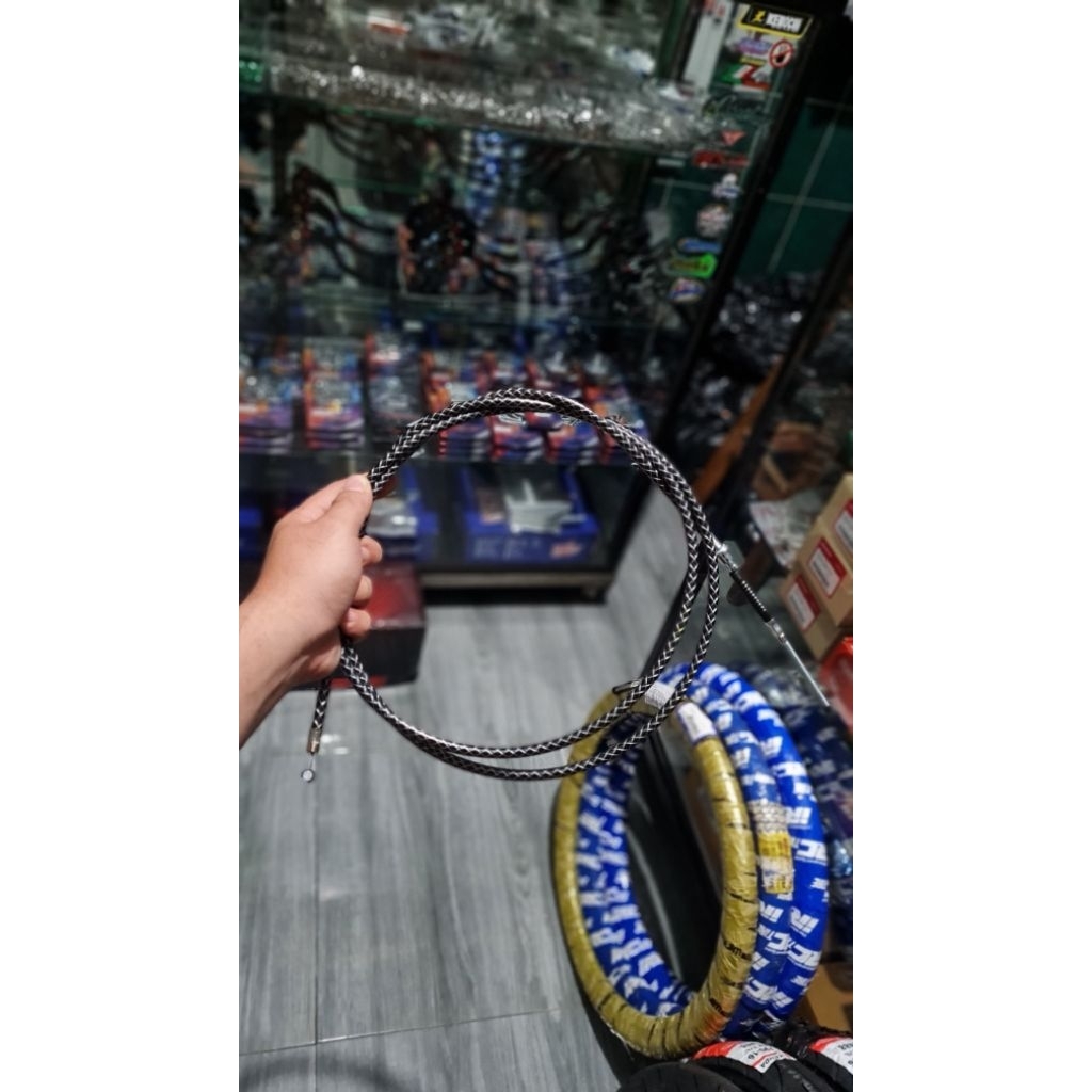 Tali rem karbon untuk rem belakang Pcx 150 CBU ( THAILAND )