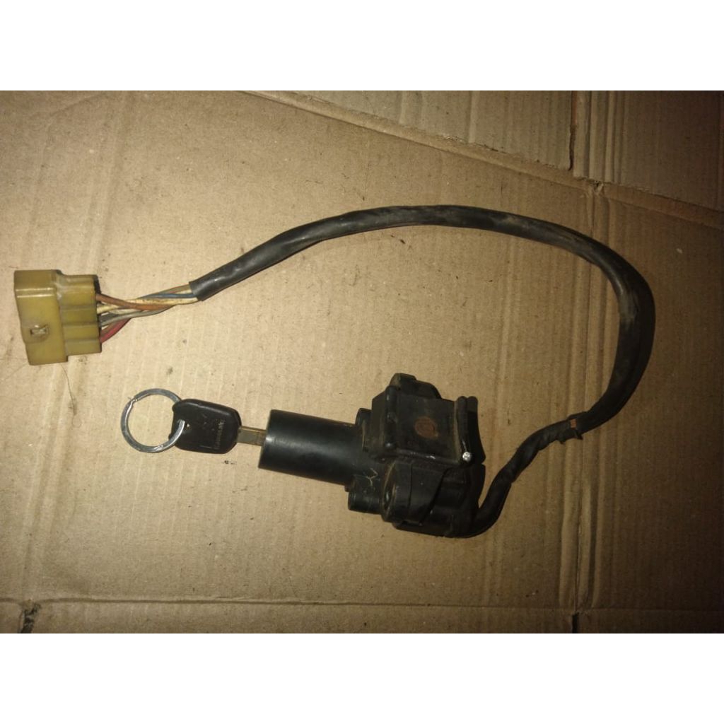 kunci kontak ninja 250 karbu original copotan motor