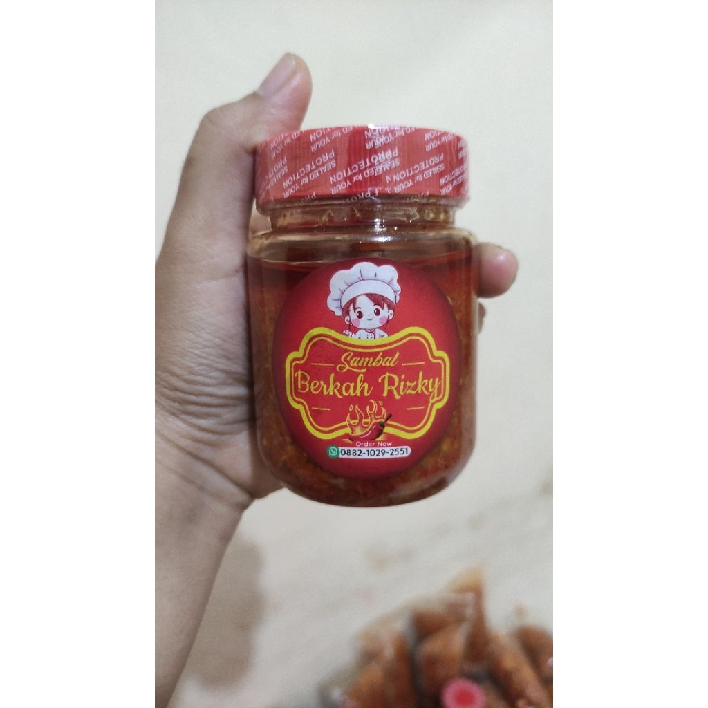 sambal baby cumi / sambel cumi 150ml / sambel cumi 200ml