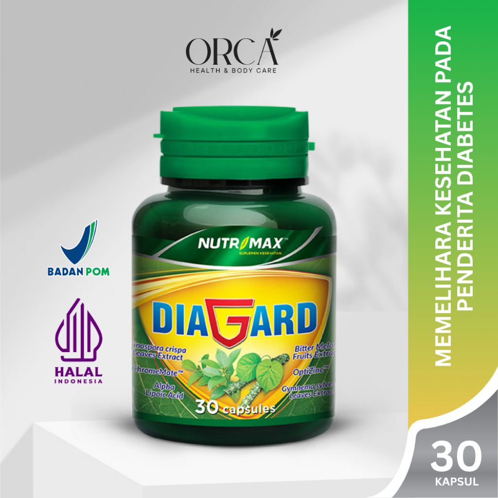 Nutrimax Diagard Untuk Membantu Memelihara Kesehatan Pada Penderita Diabetes