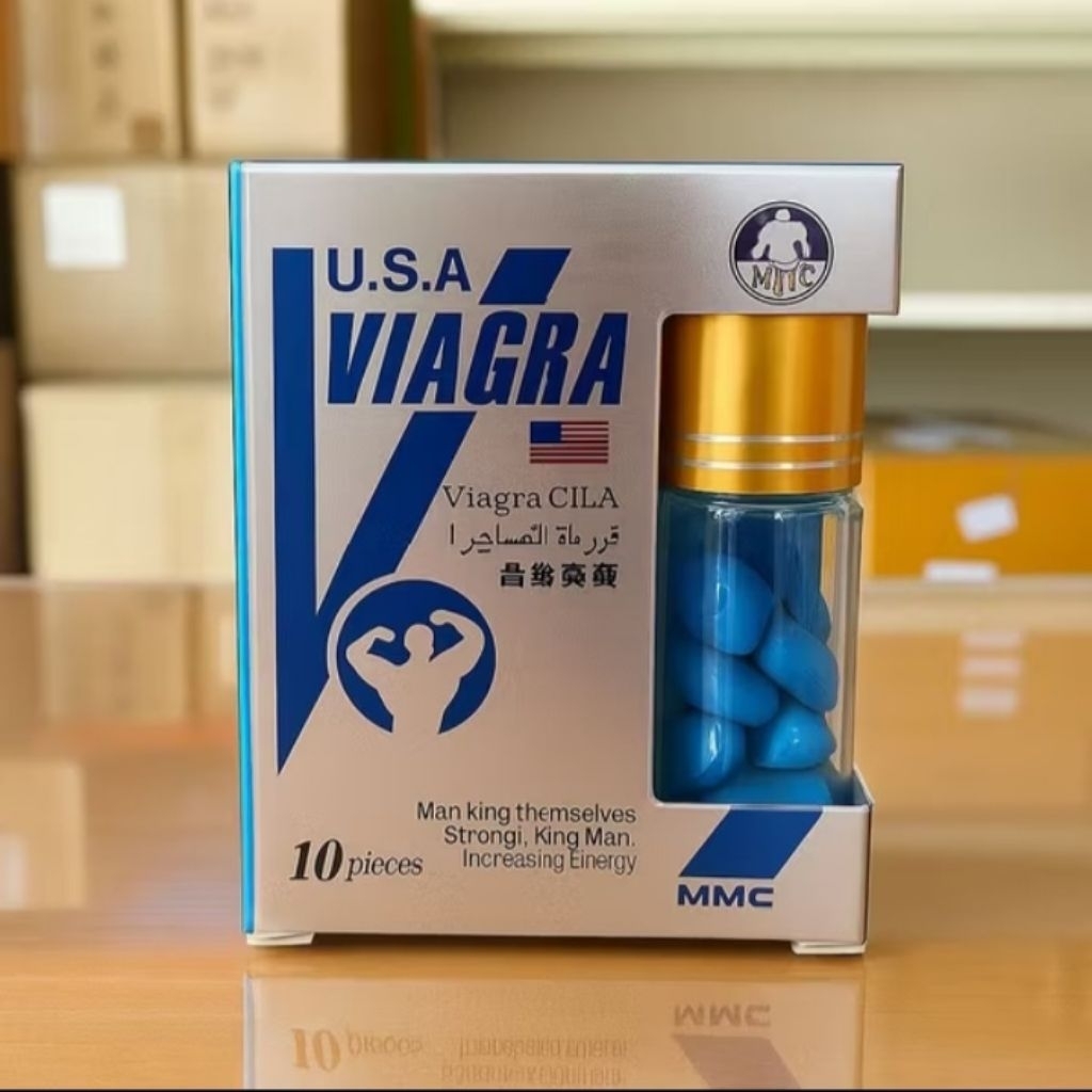 Viagra Mmc Original Obat Menambah Stamina  Pria Pil Biru Asli