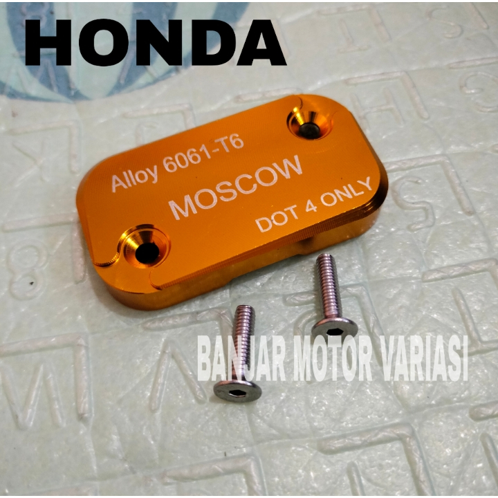 BANJAR MOTOR TUTUP MINYAK REM + BAUT BEAT-SCOOPY F1-VARIO 110-VARIO 125-VARIO 150 OLD-SPACY-BEATSTRE