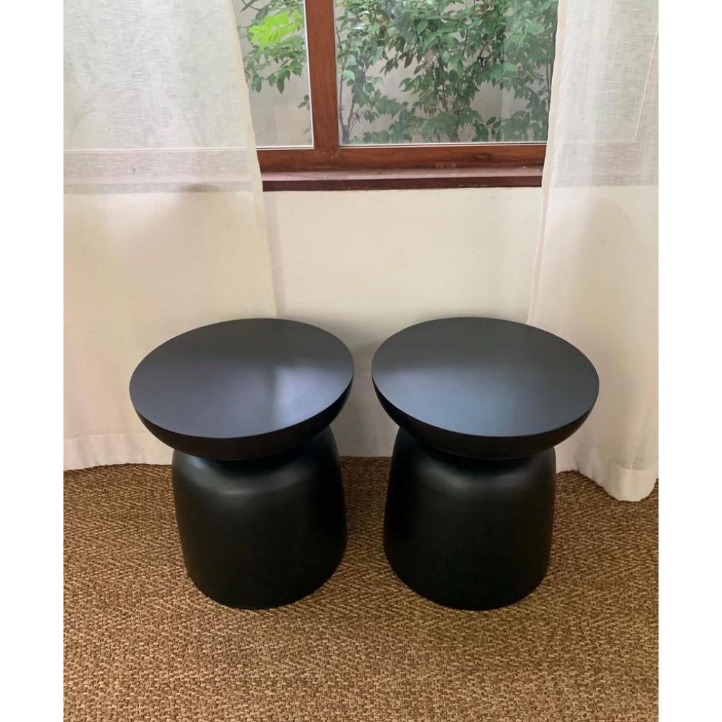 stool kayu suar/stool bubut kayu trembesi solid/stool kayu estetik/stool kayu bulat/stool storage/st