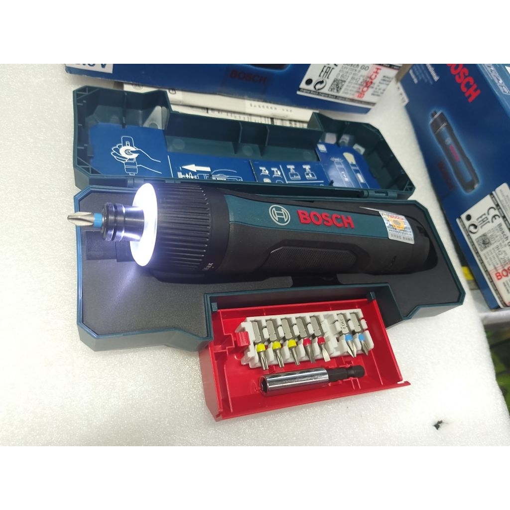Obeng cordless Bosch GO gen3 - Obeng baterai
