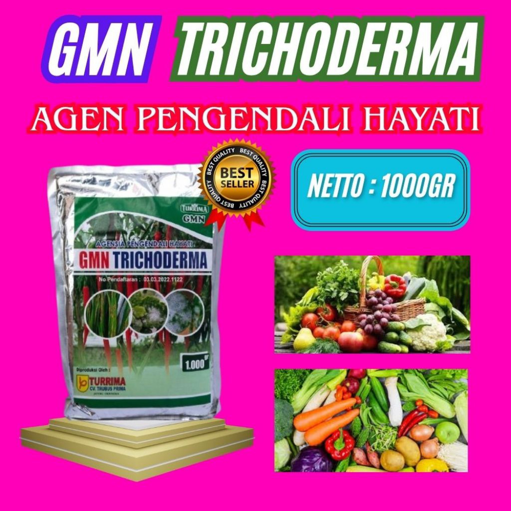 SOLUSI AJAIB  GMN Trichoderma Fungi GMN Trichoderma Gmn Isi 1kg