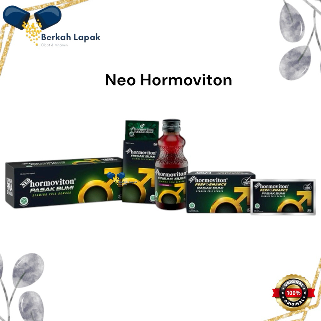 Neo Hormoviton Pasak Bumi – Multivitamin Dan Suplemen Pria Dewasa