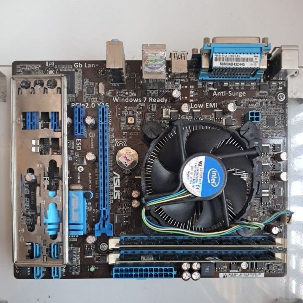 motherboard Asus P8H61-M LX+Prosesor core i3-2100