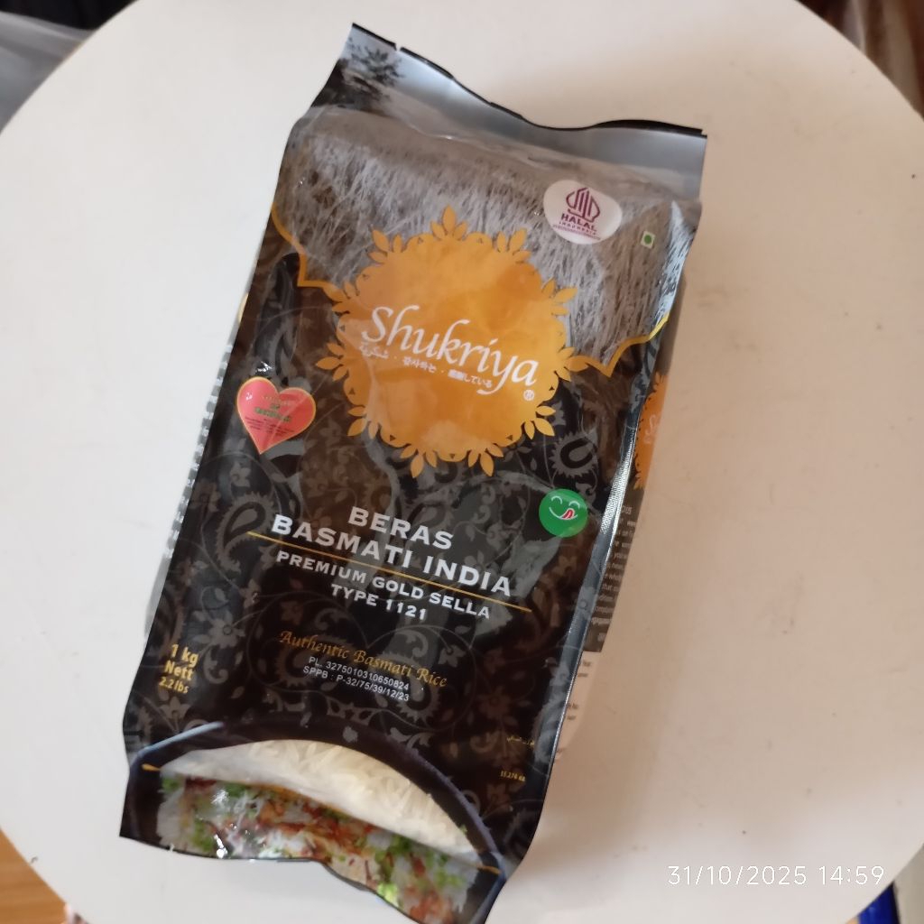 Basmati Beras India 1kg