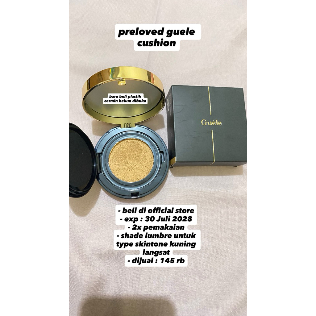 preloved cushion guele shade lumbre