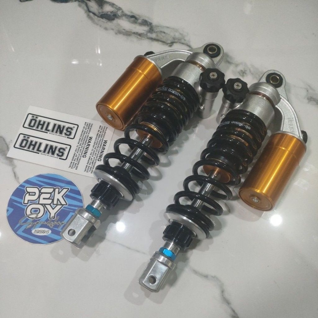 shock belakang ohlins PCX cbu size 310 copy grade ohlins XJR thailand