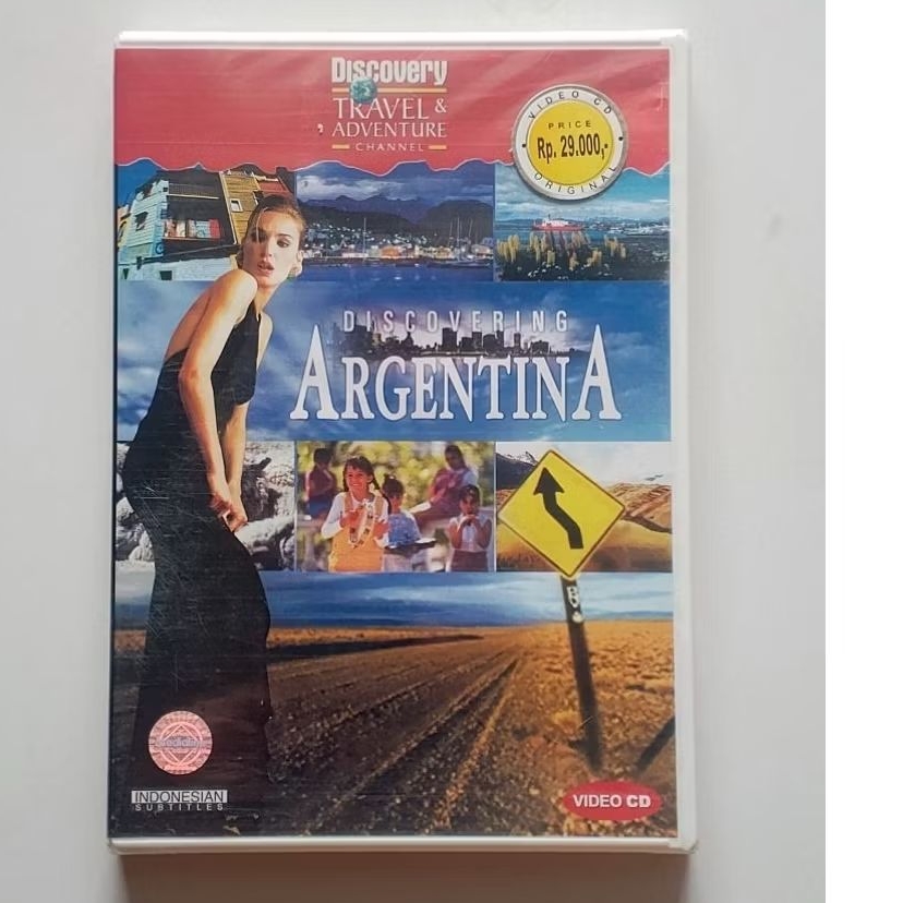 VCD Original Discovering Argentina (Segel)