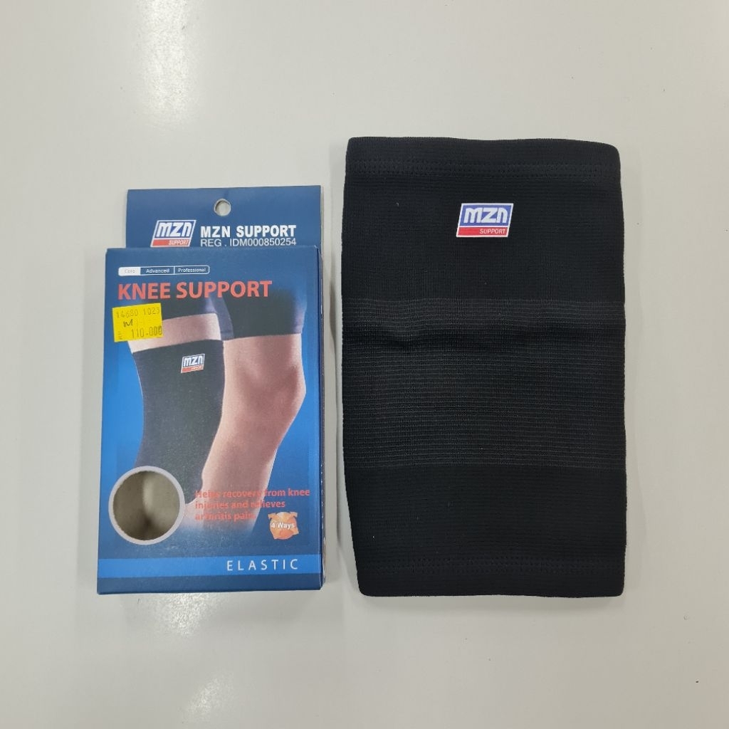 Knee Support MZN Pendek Import Murah Bagus Pelindung Dekker Deker Lutut