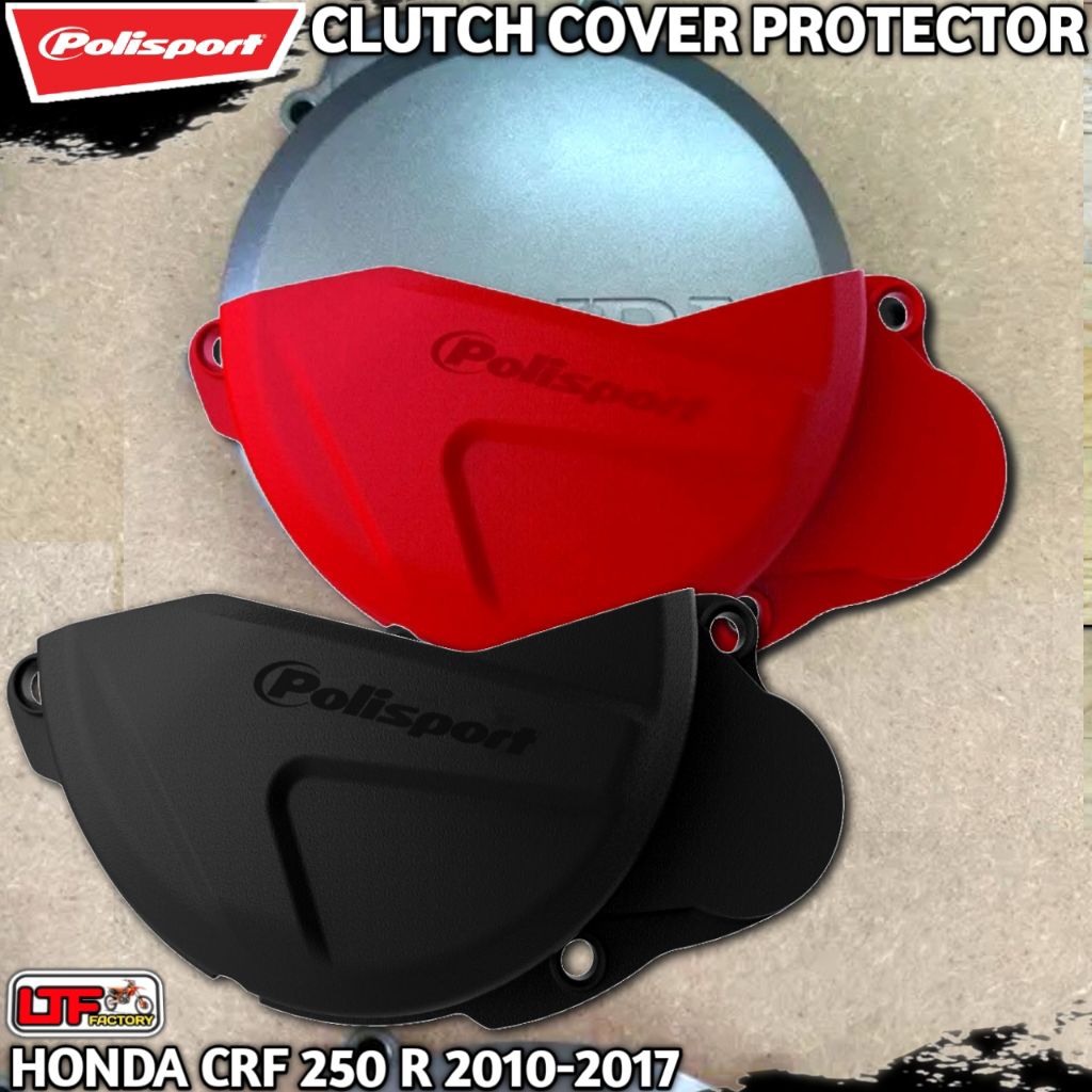HONDA CR - CRF 250 R 2010 2011 2012 2013 2014 2015 2016 2017 - POLISPORT CLUTCH COVER PROTECTION KIT