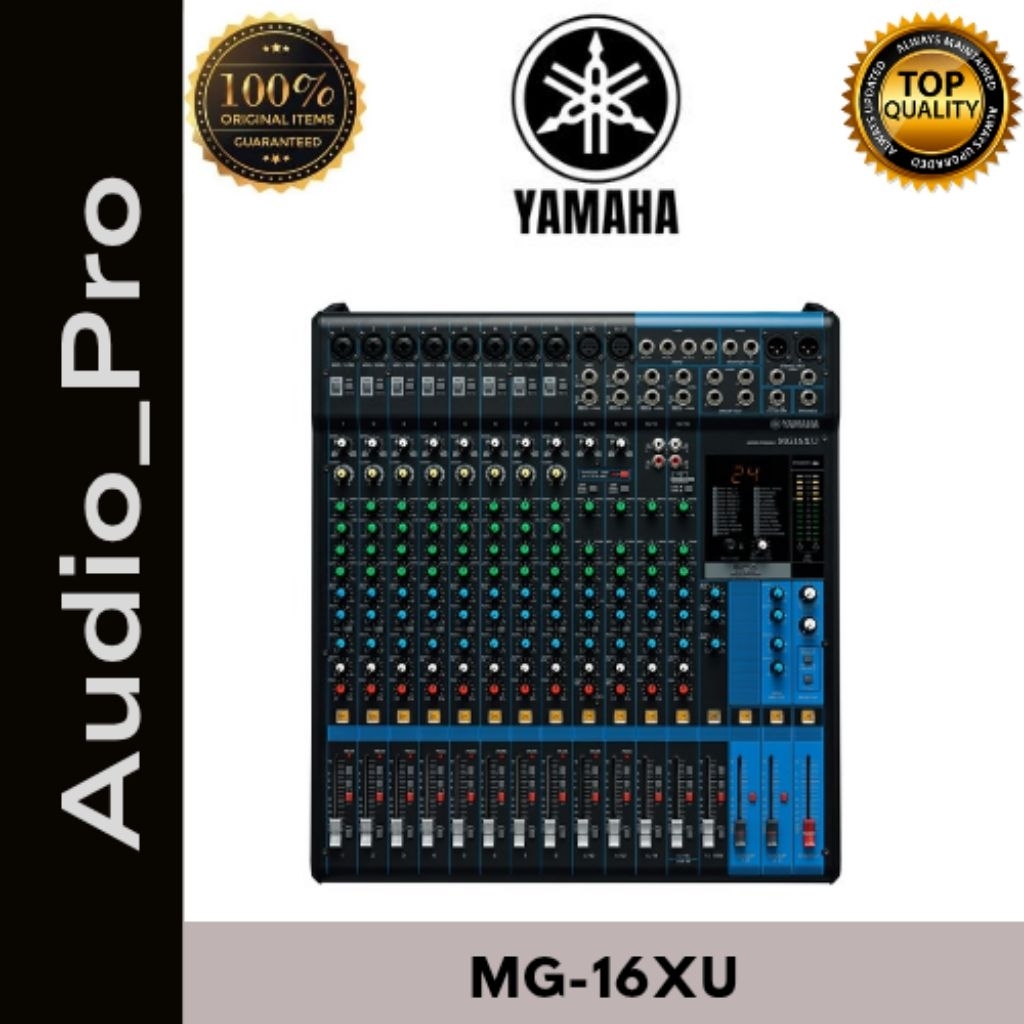 MIXER YAMAHA MG16XU / YAMAHA MG-16XU MIXER 16 CHANEL ORIGINAL