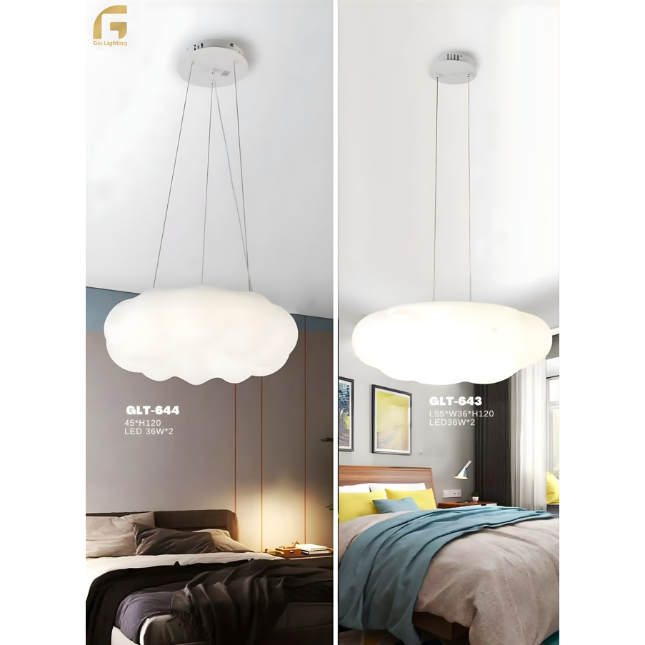 Lampu Gantung Minimalis Model Awan GLT-644 I GLT-643