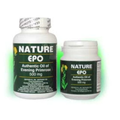 NATURE EPO Minyak Biji Primrose Omega 6 Bantu Atasi PMS & Menopause Dini